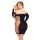 DIAMOND DRIPPIN DRESS BLACK, QUEEN