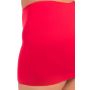 STOP & STARE 2PC SKIRT SET RED, 3XL/4XL - 4