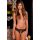 CROTCHLESS FRILLS PANTY BLACK, S/M