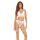 BOMBSHELL BOUDOIR PEEK A BOO WIRE 3 PC SET WHT, S