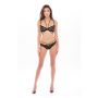 DARE ME 2PC BRA AND PANTY SET BLACK, S/M - 2