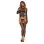 BRING IT OVER BLING BODYSTOCKING BLACK, OS - 2