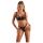 BADDIE LONGLINE MESH BRALETTE & PANTY, S/M