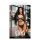 BARBED WIRE FISHNET BRALETTE, LONG SLEEVE SHRUG & PANTY, L/XL