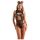 BARBED WIRE FISHNET BODYSUIT, L/XL
