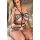 BETTER THAN REVENGE STRAPPY OPEN MESH TEDDY , QS