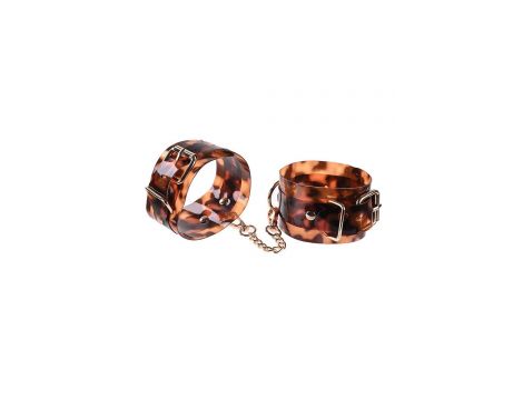 SPORTSHEETS AMBER HAND CUFFS - 3