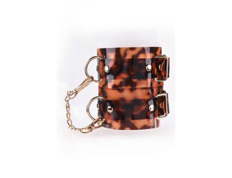 SPORTSHEETS AMBER HAND CUFFS - 5