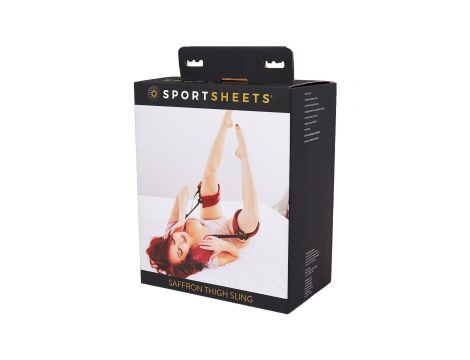 SPORTSHEETS SAFFRON THIGH SLING - 4