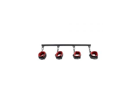 SPORTSHEETS SAFFRON SPREADER BAR AND CUFF SET - 3