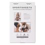 SPORTSHEETS SAFFRON NECK AND WRIST RESTRAINT - 6