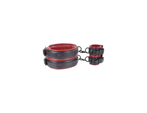 SPORTSHEETS SAFFRON THIGH AND WRIST CUF SET