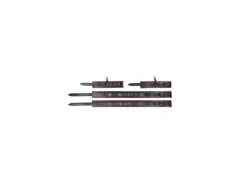 SPORTSHEETS SAFFRON THIGH AND WRIST CUF SET - 5