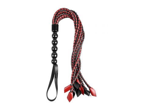 SPORTSHEETS SAFFRON BRAIDED FLOGGER