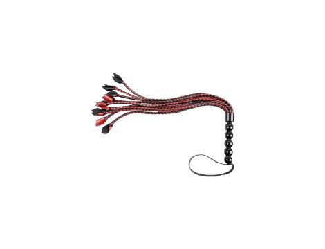 SPORTSHEETS SAFFRON BRAIDED FLOGGER - 3