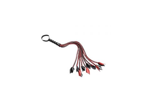SPORTSHEETS SAFFRON BRAIDED FLOGGER - 2