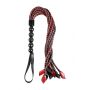 SPORTSHEETS SAFFRON BRAIDED FLOGGER - 2