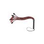 SPORTSHEETS SAFFRON BRAIDED FLOGGER - 4