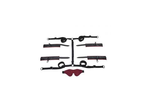 SPORTSHEETS SAFFRON UNDER THE BED RESTRAINT SYSTEM - 5