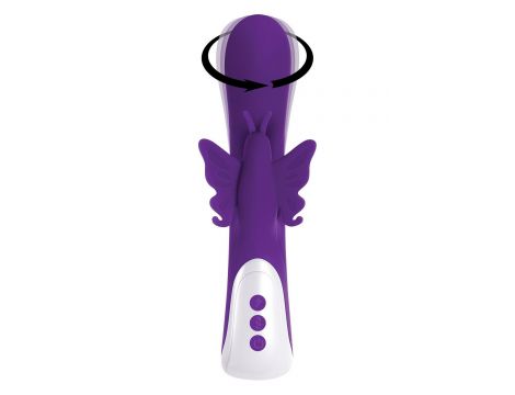 Wibrator punktu G Evolved Twirly Butterfly silikonowy USB 23 cm