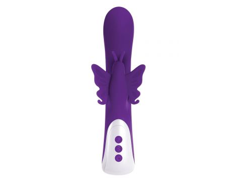 Wibrator punktu G Evolved Twirly Butterfly silikonowy USB 23 cm - 3