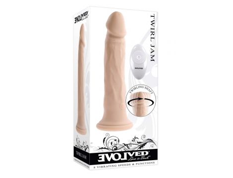 EVOLVED TWIRL JAM 9.25 INCH LIGHT FLESH - 5
