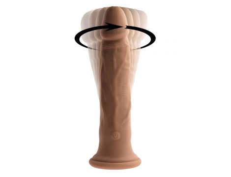 EVOLVED TWIRL JAM 9.25 INCH DARK FLESH