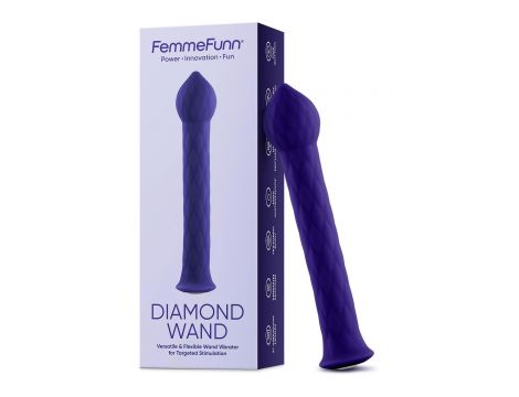 FEMMEFUNN DIAMOND WAND DARK PURPLE - 4