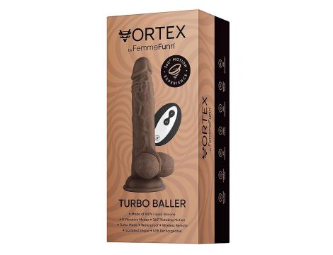 FEMMEFUNN WIRELESS TURBO BALLER BROWN - 4