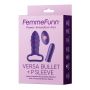 FEMMEFUNN VERSA BULLET WITH P SLEEVE DARK PURPLE - 6