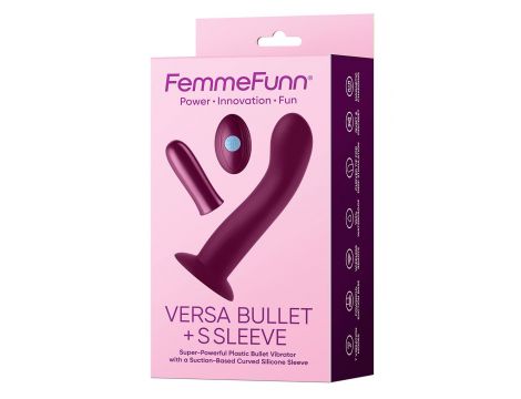 FEMMEFUNN VERSA BULLET WITH S SLEEVE DARK FUCSHIA - 5