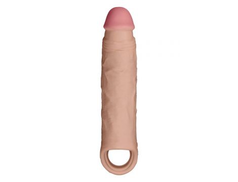SHAFT SHEATH MODEL F 6.9 INCH LIQUID SILICONE SLEEVE PINE - 3