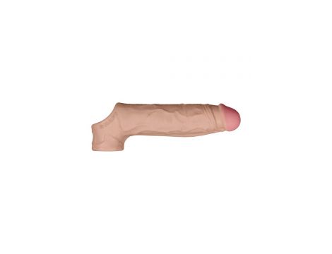 SHAFT SHEATH MODEL F 6.9 INCH LIQUID SILICONE SLEEVE PINE - 4