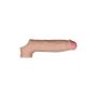 SHAFT SHEATH MODEL F 6.9 INCH LIQUID SILICONE SLEEVE PINE - 5