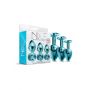 NIXIE METAL BUTT PLUGÂ TRAINERÂ SET, BLUE METALLIC - 5