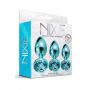 NIXIE METAL BUTT PLUGÂ TRAINERÂ SET, BLUE METALLIC - 6