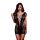 CORSET FRONT LACE MINI DRESS, OS