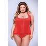 BACI BUSTIER RED, 3X/4X - 3