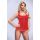 BACI BUSTIER RED, L