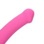 Wibrator dildo silikonowy Loveline różowy 18 cm - 6