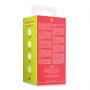 Mini wibrator na palec teksturowany Loveline czerwony 12 cm - 3