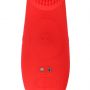 Mini wibrator na palec teksturowany Loveline czerwony 12 cm - 11