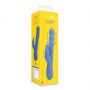 Wibrator króliczek Loveline Wiggle niebieski 24 cm - 6