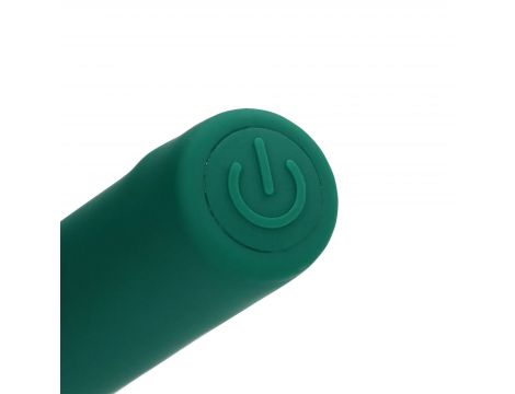 Wibrator punktu G Loveline Pulse Wave zielony 22 cm - 5