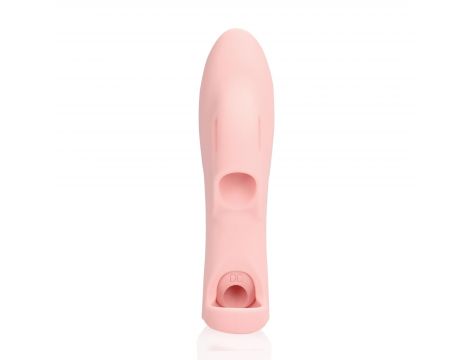 Wibrator silikonowy Loveline na palec różowy - 9