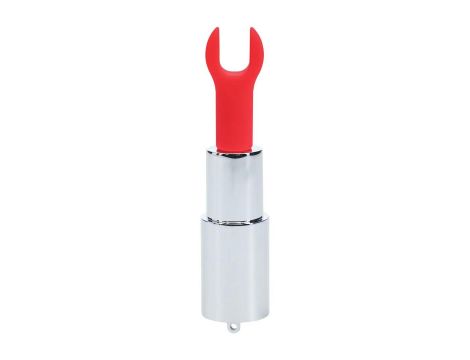 Mini wibrator szminkowy Angel Loveline transparentny USB - 4