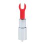 Mini wibrator szminkowy Angel Loveline transparentny USB - 5