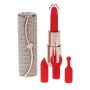 Mini wibrator szminkowy Loveline Candy różowy USB - 4