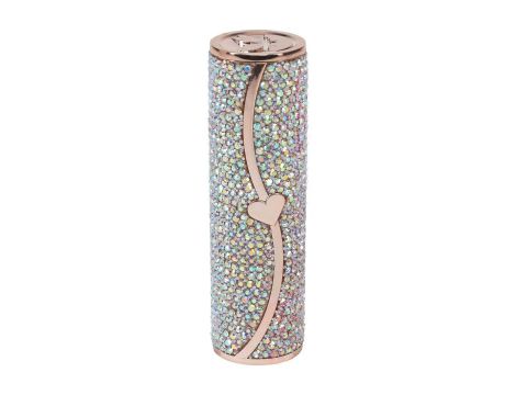 Wibrator szminka Loveline Sparkle iridescent z nakładkami - 3