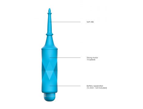 Circe - ABS Bullet With Sleeve - 10-Speeds - Turqiose - 4